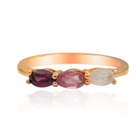 Bague en argent et Grenat Rhodolite