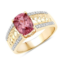 Bague en or et Tourmaline rose AAA (SUHANA)