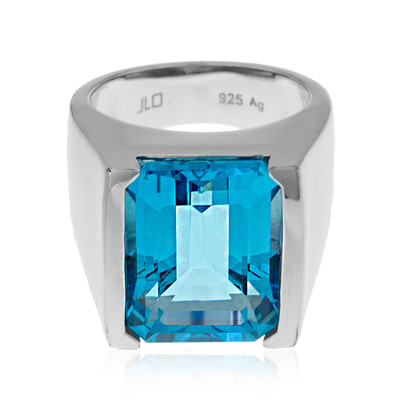 Bague en argent et Topaze de Marambaia
