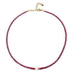 Collier en argent et Perle d'Akoya