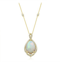 Collier en or et Opale Welo AAA (CIRARI)