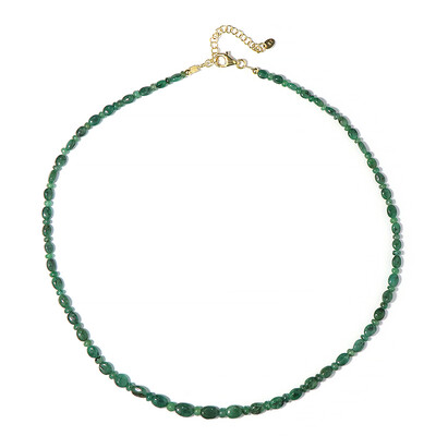 Collier en argent et Emeraude de Zambie