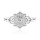Bague en argent et Saphir blanc