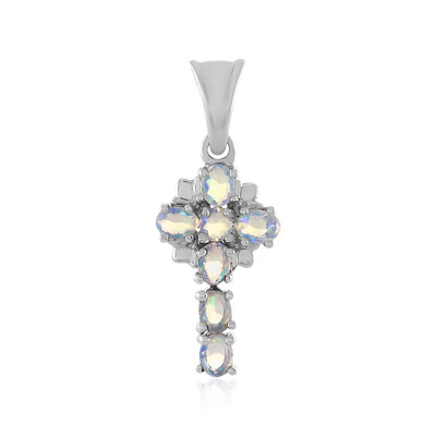 Pendentif en argent et Opale Welo