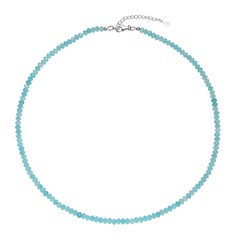 Collier en argent et Amazonite