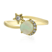 Bague en or et Opale Welo AAA (CIRARI)