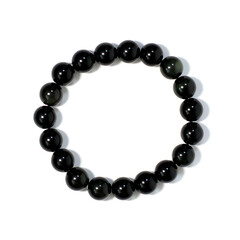 Bracelet et Obsidienne