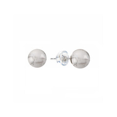 Boucles d'oreilles en argent et Magnésite