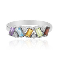 Bague en argent et Améthyste
