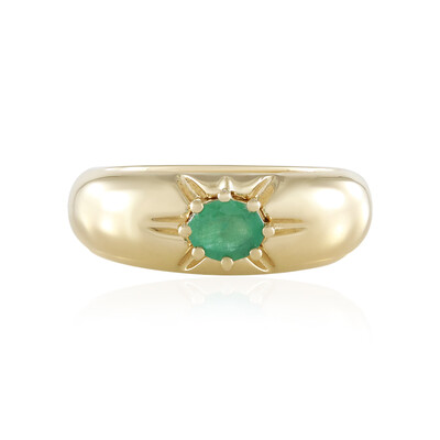 Bague en argent et Emeraude de Socoto