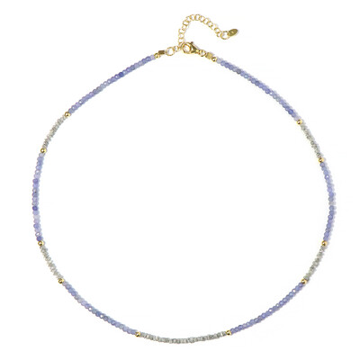 Collier en argent et Tanzanite