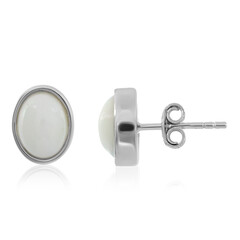 Boucles d'oreilles en argent et Opale Welo