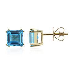 Boucles d'oreilles en or et Topaze de Marambaia