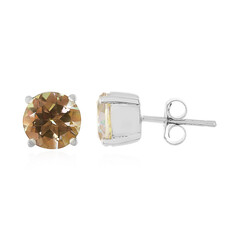 Boucles d'oreilles en argent et Quartz Luna