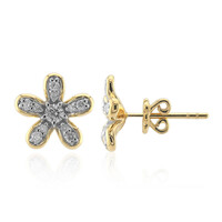 Boucles d'oreilles en or et Diamant SI1 (G)