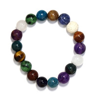 Bracelet et Rubis Zoïsite