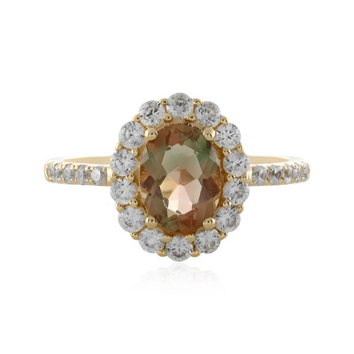 Bague en or et Pierre du Soleil de l’Orégon
