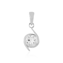 Pendentif en argent et Quartz blanc