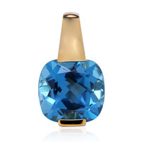 Pendentif en or et Topaze de Marambaia (Tenner Diniz)