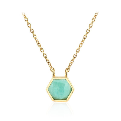 Collier en argent et Amazonite