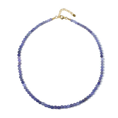 Collier en argent et Tanzanite