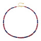 Collier en argent et Hématite dorée (Riya)