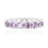 Bague en argent et Améthyste