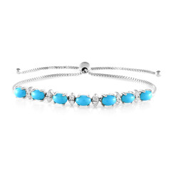Bracelet en argent et Turquoise Sleeping Beauty