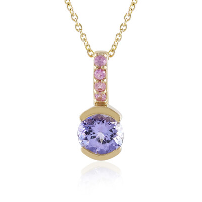 Collier en or et Tanzanite