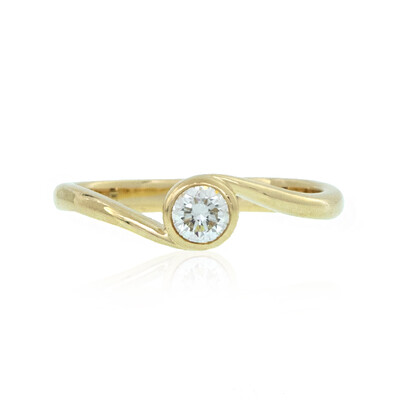 Bague en or et Diamant Flawless (F) (LUCENT DIAMONDS)