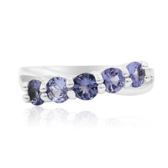Bague en argent et Tanzanite