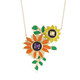 Collier en argent et Citrine
