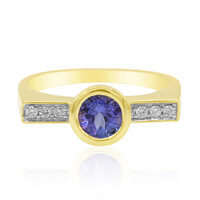 Bague en or et Tanzanite (de Melo)