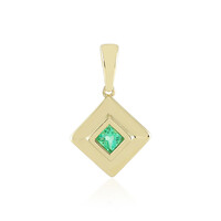 Pendentif en or et Emeraude de Colombie