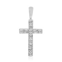 Pendentif en argent et Topaze blanche
