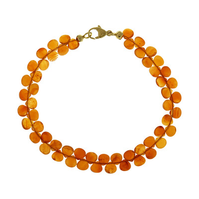 Bracelet en argent et Cornaline (CUSTODANA)