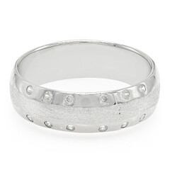 Bague en argent et Zircon