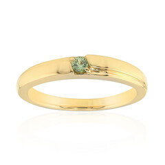 Bague en or et Grenat Démantoïde de Madagascar (John Ferry)