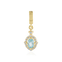 Pendentif en argent et Zircon de Ratanakiri