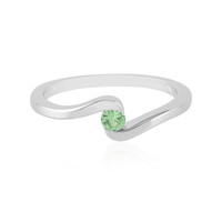 Bague en argent et Grenat Tsavorite