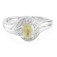 Bague en argent et Apatite Xia