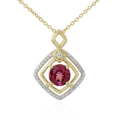 Collier en argent et Grenat du Malawi