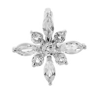 Pendentif en argent et Topaze blanche