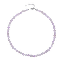 Collier en argent et Kunzite