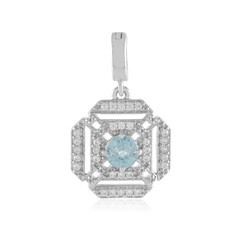 Pendentif en argent et Zircon de Ratanakiri