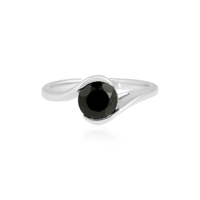 Bague en argent et Onyx noir