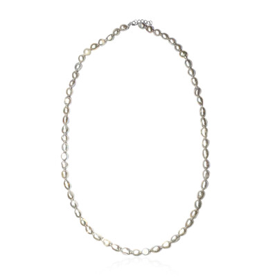Collier en argent et Perle de culture d'eau douce (TPC)