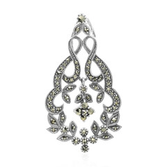 Pendentif en argent et Marcassite