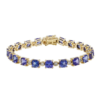 Bracelet en or et Tanzanite AAA (CIRARI)