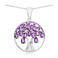 Collier en argent et Améthyste